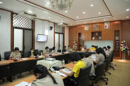 สำนักบริหารกองทุน ประชุมคณะทำงานการบริหารทรัพยากรบุคคล ประจำปีบัญชี ๒๕๖๓ ครั้งที่ ๒/๒๕๖๓
