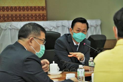ส.ป.ก. ร่วมประชุมหารือและติดตามความก้าวหน้าการพัฒนาแหล่งน้ำ
