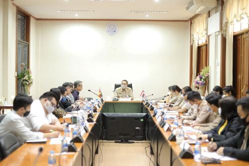 ส.ป.ก. ประชุมเตรียมการสำหรับโครงการพัฒนาระบบโซล่าเซลล์เพื่อแสงสว่างและบริหารจัดการน้ำในเขตปฏิรูปที่ดิน ร่วมกับองค์กรความร่วมมือระหว่างประเทศของสหพันธรัฐเยอรมันนี (GIZ) ครั้งที่ ๒/๒๕๖๓