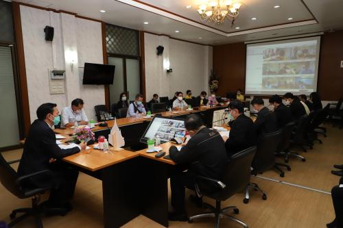 ส.ป.ก. ประชุมงานพัฒนาแหล่งน้ำในเขตปฏิรูปที่ดินผ่านระบบ Video Conference