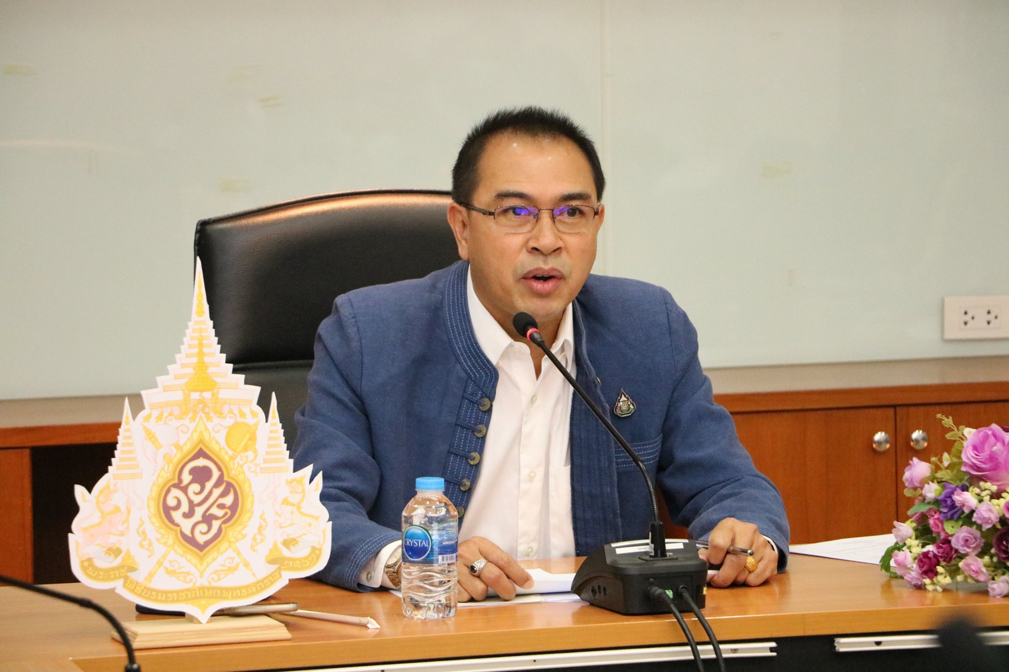 ส.ป.ก. ประชุมการใช้จ่ายงบประมาณประจำปีงบประมาณ ๒๕๖๓ ผ่านการประชุมทางไกลออนไลน์ (Web Conference)