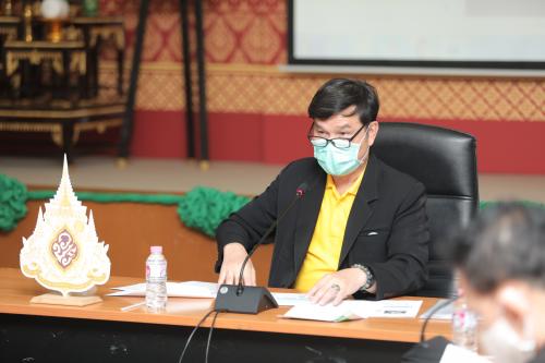 ส.ป.ก. ประชุมเตรียมความพร้อมโครงการพัฒนาโรงเรือนพร้อมระบบน้ำหยดอัตโนมัติในเขตปฏิรูปที่ดิน ผ่านระบบ Video Conference