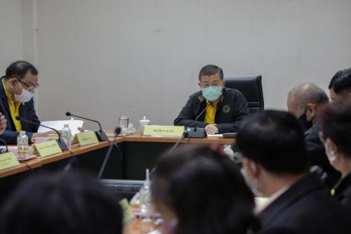 ส.ป.ก.ประชุมคณะทำงานแก้ไขปัญหาการครอบครองที่ดินในเขตปฏิรูปที่ดินเพื่อเกษตรกรรม โดยมิชอบด้วยกฎหมาย ครั้งที่ ๓/๒๕๖๓