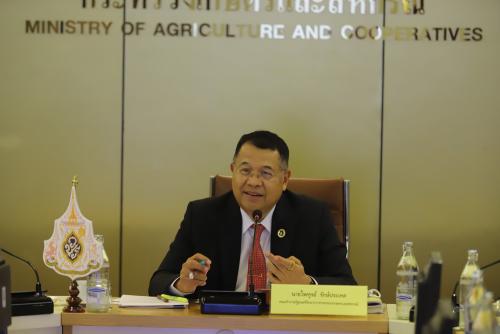 ส.ป.ก.ร่วมประชุมคณะกรรมการกำกับและติดตามประเมินผลการขับเคลื่อนนโยบายของคณะรัฐมนตรีในส่วนที่เกี่ยวข้องกับกระทรวงเกษตรและสหกรณ์(กกก.) ครั้งที่ ๕/๒๕๖๓