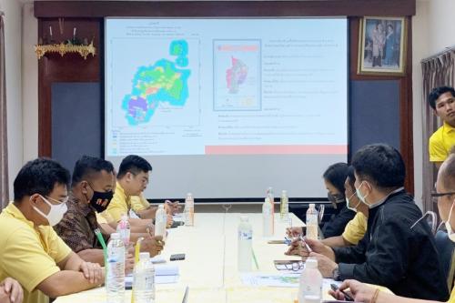 รองเลขาฯ ส.ป.ก. ประชุมร่วม พ.ด. คัดเลือกจุดพัฒนาแหล่งน้ำขนาดใหญ่และระบบส่งน้ำ จ.กระบี่