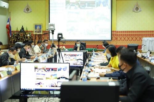 ส.ป.ก.ประชุมทางไกลออนไลน์ (web conference) ครั้งที่ ๖/๒๕๖๓