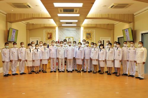 ส.ป.ก. ร่วมพิธีลงนามถวายพระพรชัยมงคลพระบาทสมเด็จพระเจ้าอยู่หัว เนื่องในโอกาสวันเฉลิมพระชนมพรรษา และพิธีถวายสัตย์ปฏิญาณเพื่อเป็นข้าราชการที่ดีและพลังของแผ่นดิน