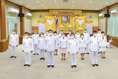 ส.ป.ก. จัดพิธีถวายพระพรชัยมงคลและถวายสัตย์ปฏิญาณเพื่อเป็นข้าราชการที่ดีและพลังของแผ่นดิน เนื่องในวันเฉลิมพระชนมพรรษาพระบาทสมเด็จพระเจ้าอยู่หัว ๒๘ กรกฎาคม ๒๕๖๓