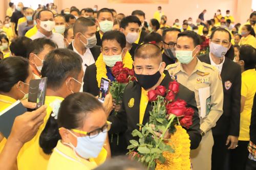 รมช.กษ. ลงพื้นที่รับฟังปัญหาพื้นที่ ส.ป.ก ทับซ้อน อ.เสิงสาง และโรคใบด่างระบาด จ.นครราชสีมา