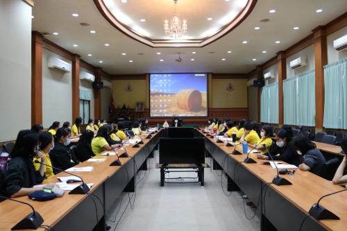 สบท.จัดประชุมชี้แจงการประเมินผลการปฏิบัติงานของพนักงานกองทุนฯ สังกัด ส.ป.ก.
