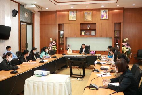 ส.ป.ก. ประชุมคณะทำงานฝ่ายประชาสัมพันธ์และฝ่ายการเงิน งานถวายผ้าพระกฐินพระราชทาน ประจำปี ๒๕๖๓