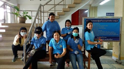ส.ป.ก.ตรัง ร่วมกันจัดกิจกรรม ๕ ส. ประจำเดือน สิงหาคม ๒๕๖๓