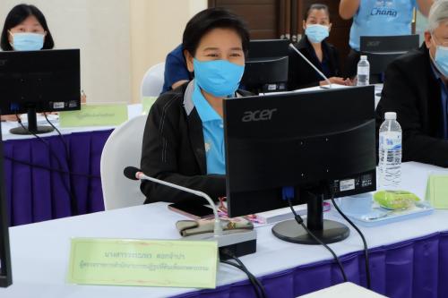 ผู้ตรวจราชการกรม (ส.ป.ก.) (เขตตรวจราชการที่ ๙, ๑๓, ๑๔) ร่วมประชุมตรวจติดตามความก้าวหน้าผลการดำเนินงานตามแผนการตรวจราชการ และการขับเคลื่อนแบบบูรณาการในพื้นที่ของผู้ตรวจราชการกระทรวงเกษตรและสหกรณ์ ประจำปีงบประมาณ พ.ศ. ๒๕๖๓ จังหวัดสุรินทร์ รอบที่ ๒