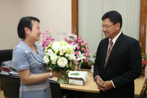 ส.ป.ก. ร่วมแสดงความยินดีกับ นายธนู มีแสงเงิน หลังได้รับการแต่งตั้ง