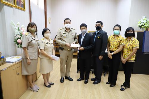สหกรณ์ออมทรัพย์ ส.ป.ก. ร่วมทำบุญกฐินพระราชทานและสนับสนุนกิจกรรมประกาศเกียรติคุณผู้เกษียณ