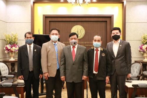 ส.ป.ก. ร่วมแถลงข่าวประจำสัปดาห์ กระทรวงเกษตรและสหกรณ์ ประจำวันที่ ๙ ก.ย. ๒๕๖๓