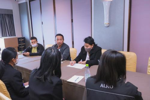 ส.ป.ก. + สป.กษ. จับมือรวมทีมดูงานโปรแกรมบริการกองทุน และระบบบริหารงบประมาณและบริหารกิจกรรม/โครงการ (BPM) สนง.พช.จ.กาญจนบุรี