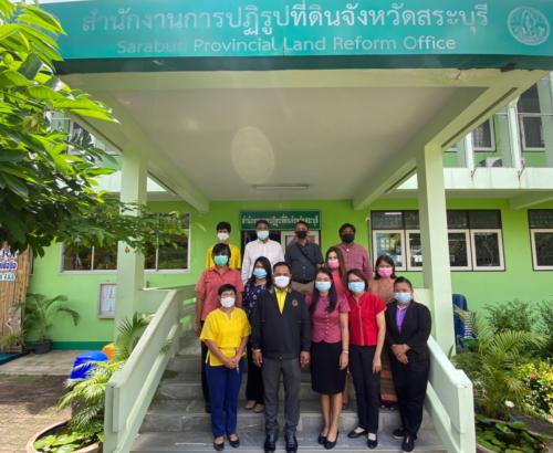 หัวหน้าผู้ตรวจราชการกรม (ส.ป.ก.) เขตตรวจราชการที่ ๑, ๒, ๘ (นายเอกพงศ์ น้อยสร้าง) ประชุมตรวจราชการและติดตามเร่งรัด ผลการดำเนินงานตามแผนงานของ ส.ป.ก. ประจำปีงบประมาณ พ.ศ. ๒๕๖๓ รอบที่ ๒ ณ ส.ป.ก. สระบุรี พร้อมทั้งลงพื้นที่โครงการที่เกี่ยวข้องในเขตปฏิรูปที่ดินจังหวัดสระบุรี