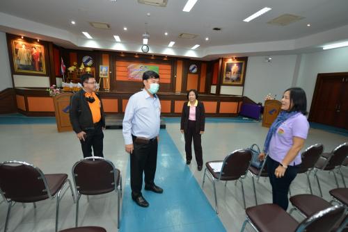 รองเลขาธิการ ส.ป.ก.พร้อมคณะ ลงพื้นที่ตรวจเยี่ยมการเตรียมงานในวาระ รมช.กษ ลงพื้นที่ตรวจราชการจังหวัดตรัง