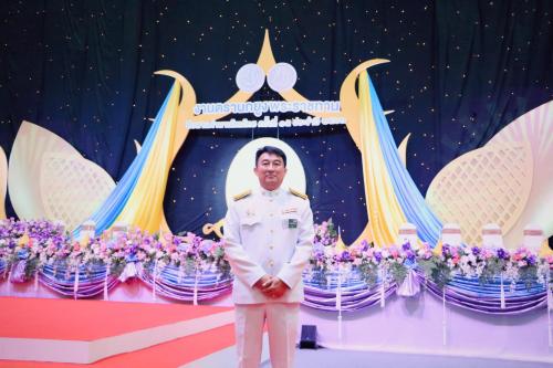 ส.ป.ก. ร่วมเฝ้ารับเสด็จฯ พิธีเปิดงานตรานกยูงพระราชทาน สืบสานตำนานไหมไทย ครั้งที่ ๑๕ ประจำปี ๒๕๖๓
