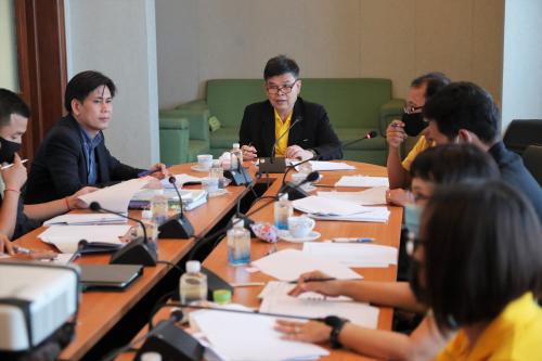 ส.ป.ก. ประชุมคณะทำงานดำเนินการเสริมสร้างคุณธรรมและความโปร่งใส ครั้งที่ ๑/๒๕๖๔