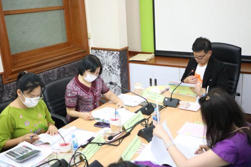 ส.ป.ก. ประชุมแต่งตั้งคณะกรรมการกลั่นกรองการประเมินผลการปฏิบัติงานของลูกจ้างประจำ ส.ป.ก.