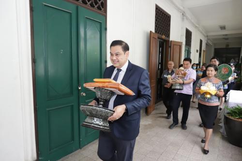 ส.ป.ก. เตรียมสมโภชน์ผ้าพระกฐินพระราชทานและเครื่องกฐินพระราชทานประจำปี ๒๕๖๓ 