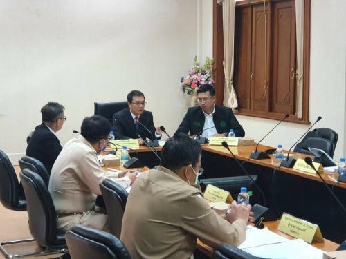 ส.ป.ก.ร่วมประชุมคณะทำงานแก้ไขปัญหาพื้นที่ทับซ้อนเขตเทศบาลตำบลโป่งน้ำร้อน อำเภอโป่งน้ำร้อน และเทศบาลตำบลทรายขาว อำเภอสอยดาว จังหวัดจันทบุรี