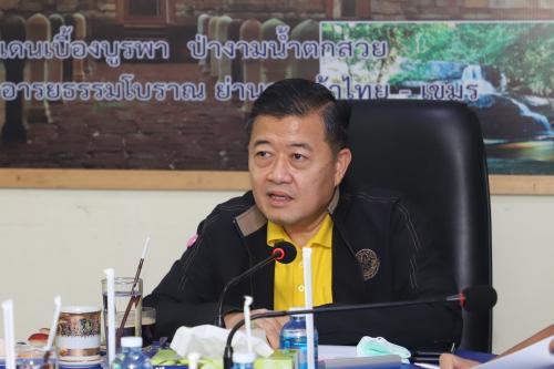เลขาธิการ ส.ป.ก. ประชุมติดตามผลการดำเนินงานจังหวัดสระแก้ว พร้อมลงพื้นที่แปลง คทช.