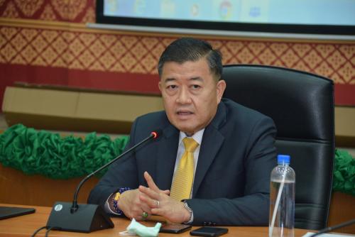 ส.ป.ก. ประชุมทางไกลออนไลน์ (Web Conference) เรื่อง โครงการ ๑ ตำบล ๑ กลุ่มเกษตรทฤษฎีใหม่ในเขตปฏิรูปที่ดิน 