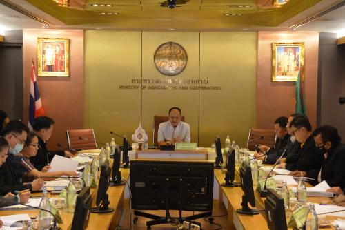 ส.ป.ก.ร่วมประชุมคณะทำงานป้องกันและเฝ้าระวังการเผาเศษซากพืชหรือวัชพืชและเศษวัสดุทางการเกษตรในพื้นที่การเกษตร