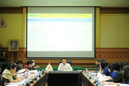 ส.ป.ก. ประชุมการพิจารณากลั่นกรองแผนงาน โครงการและบริหารงบประมาณรายจ่ายประจำปี