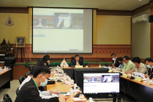 ส.ป.ก. ประชุมคณะทำงานแก้ไขปัญหาการครอบครองที่ดินในเขตปฏิรูปที่ดินเพื่อเกษตรกรรม โดยมิชอบด้วยกฎหมาย ครั้งที่ ๑/๒๕๖๔