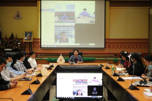 ส.ป.ก. จัดอบรมการใช้งานระบบการประชุมทางไกลออนไลน์ผ่านเครือข่ายอินเทอร์เน็ต