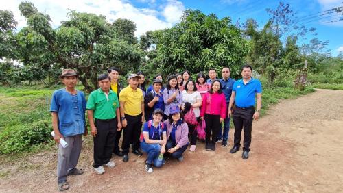 ส.ป.ก. ร่วมนิเทศโครงการภายใต้แผนงานบูรณาการพัฒนาและส่งเสริมเศรษฐกิจฐานราก ในพื้นที่จังหวัดเชียงใหม่