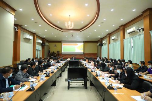 ส.ป.ก. ประชุมการพิจารณากลั่นกรองแผนงาน โครงการและบริหารงบประมาณรายจ่ายประจำปี พ.ศ. ๒๕๖๕ ครั้งที่ ๒/๒๕๖๓