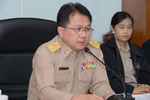 ส.ป.ก.ประชุมชี้แจงข้อมูลรายแปลงพื้นที่เป้าหมายที่มีเนื้อที่ตั้งแต่ ๕๐๐ ไร่ ขึ้นไป