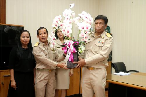 ส.ป.ก. ร่วมแสดงความยินดีกับ นายฉลอง มณีโชติ หลังได้รับการแต่งตั้ง