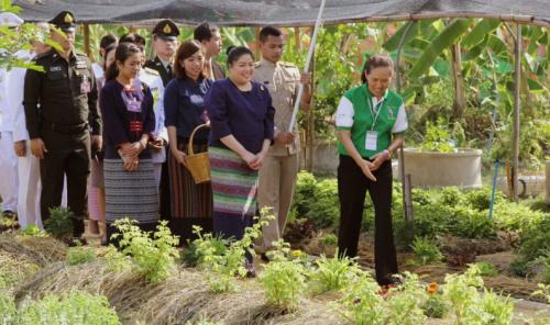พระเจ้าหลานเธอ พระองค์เจ้าอทิตยาทรกิติคุณ เสด็จเป็นองค์ประธานเปิดงานวันเกษตรแห่งชาติ 2559