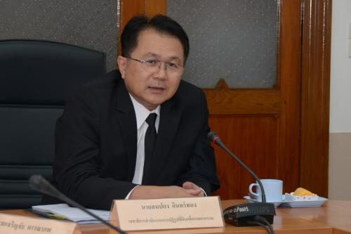 เลขาธิการ ส.ป.ก. เป็นประธานในการประชุมทบทวนระบบคุณภาพของศูนย์ตรวจสอบและรับรองมาตรฐานสินค้าเกษตรในเขตปฏิรูปที่ดิน