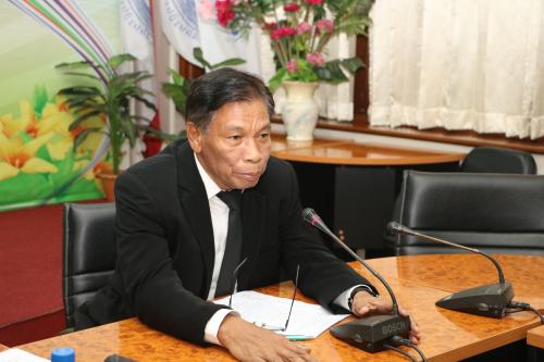 พิธีปิดโครงการเสริมสร้างทักษะภาษาอังกฤษสำหรับบุคลากร