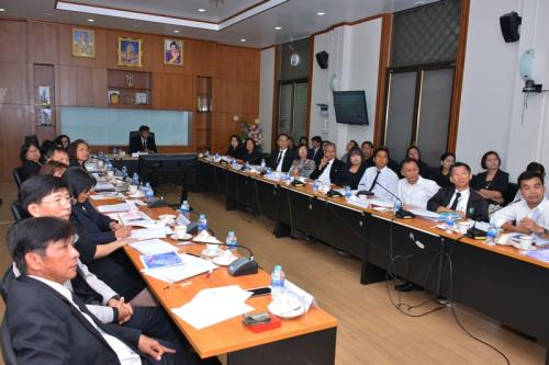 ส.ป.ก.ประชุมหารือโครงการจัดต้ังศูนย์เรียนรู้และฝึกอรมเพื่อพัฒนาเกษตรกรรมยั่งยืนในเขตปฏิรูปที่ดิน