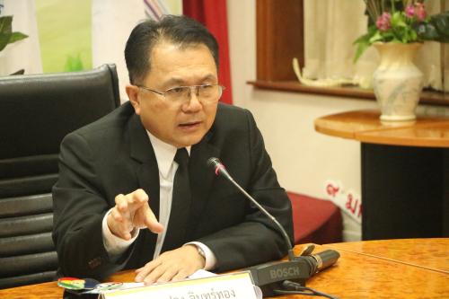 ส.ป.ก. จัดแถลงข่าว เรื่อง กังหันผลิตไฟฟ้า (wind farm)