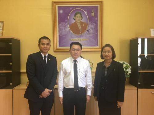 เลขาธิการ ส.ป.ก. ให้โอวาทแก่ผู้ผ่านการคัดเลือกโครงการผู้นำเยาวชนเกษตรไทย