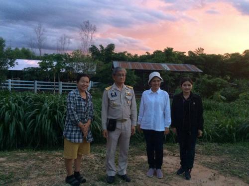 ผู้ตรวจราชการกรม ติดตามงานพัฒนาการเกษตรและโครงการอันเนื่องมาจากพระราชดำริ ในจังหวัดยโสธร
