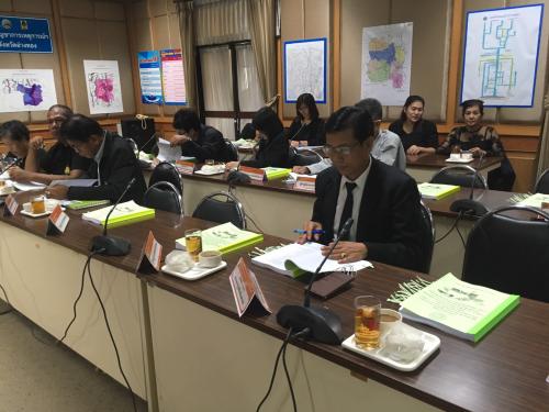 ผู้ตรวจราชการกรม เข้าร่วมประชุมการตรวจติดตามงาน/โครงการ ตามแผนการตรวจราชการกระทรวงเกษตรและสหกรณ์ จังหวัดอ่างทอง