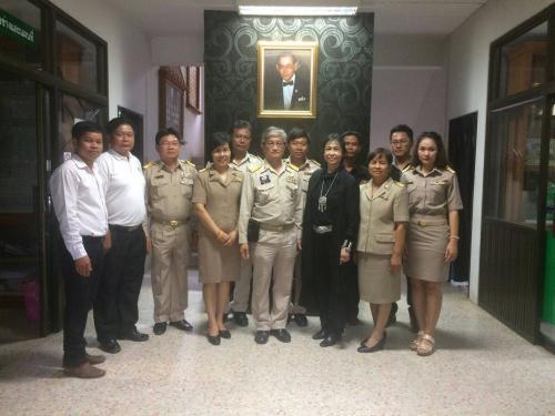 ผู้ตรวจราชการกรม ตรวจติดตามงานพัฒนาการเกษตรและโครงการอันเนื่องมาจากพระราชดำริ ณ จังหวัดศรีสะเกษ