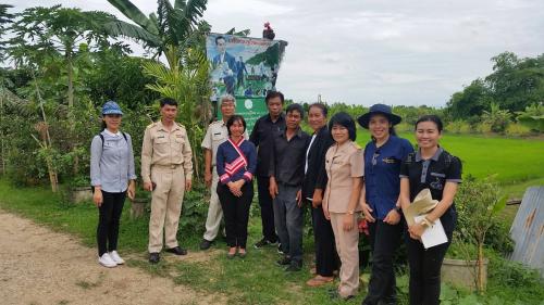 รองเลขาธิการส.ป.ก. ติดตามโครงการเกษตรทฤษฎีใหม่ ๕ ประสาน สืบสานเกษตรทฤษฎีใหม่ ถวายในหลวง ในพื้นที่ อำเภอจุน จังหวัดพะเยา