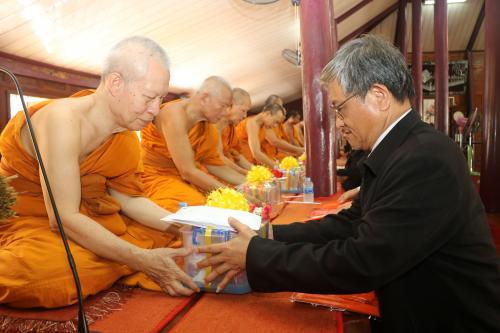 ส.ป.ก.จัดกิจกรรมส่งเสริมพระพุทธศาสนา เทศกาลเข้าพรรษา ประจำปี ๒๕๖๐