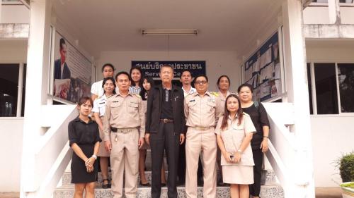 ผู้ตรวจราชการกรม ตรวจราชการและติดตามงานตามแผนงาน/โครงการ ตามนโยบายยุทธศาสตร์ ส.ป.ก. ปีงบประมาณ ๒๕๖๐ ของ ส.ป.ก.ประจวบคีรีขันธ์